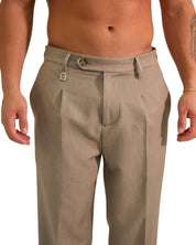 Why Not Brand Pantalone PA56-BEIGE