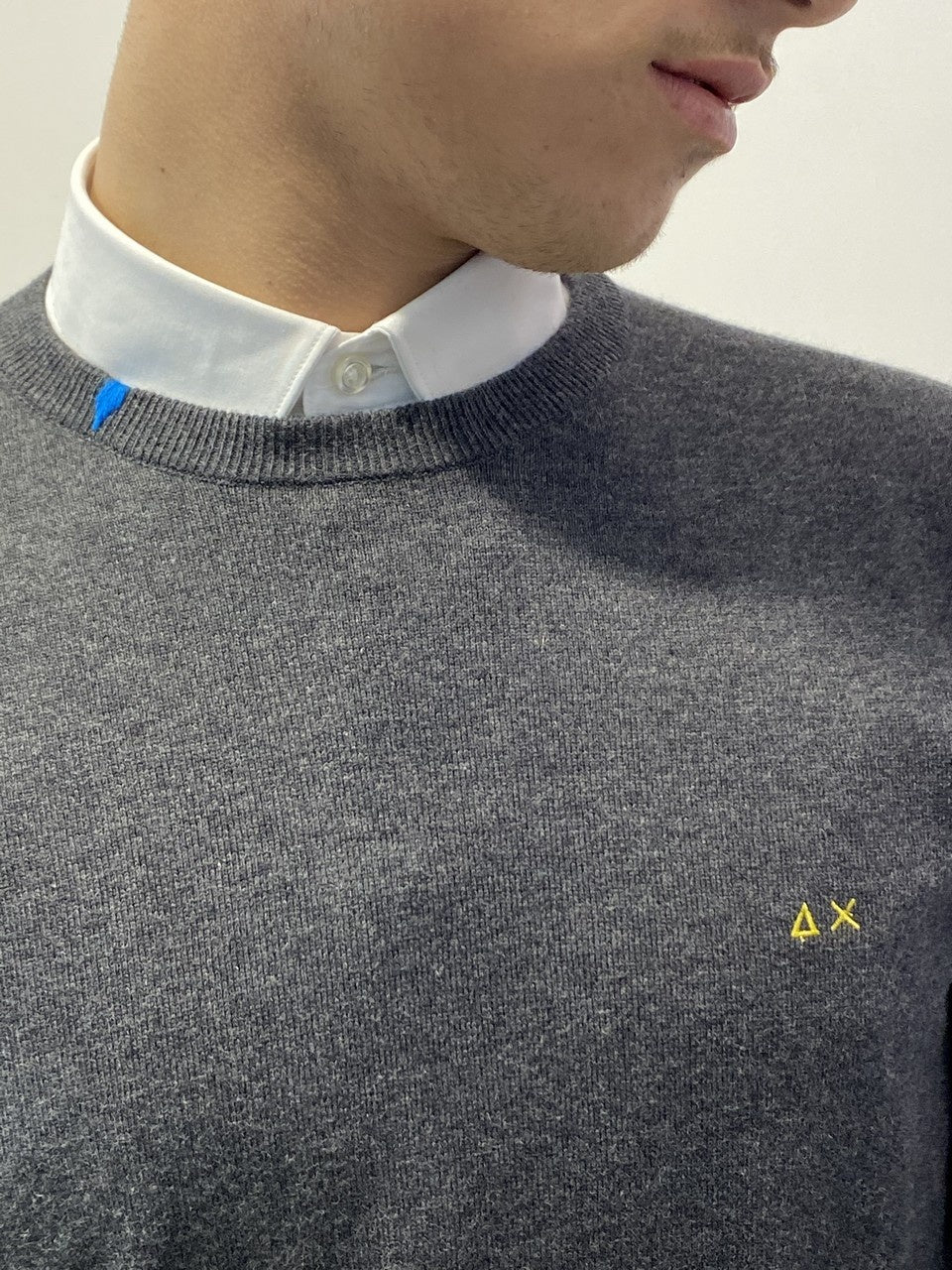 Sun 68 Maglieria 26154 - SanShopLuxury - -50%, 2018, Abbigliamento, Autunno/Inverno, Blu, FW18, Grigio, L, M, Maglieria, Outlet, Rosso, S, Sun 68, Uomo, Verde, Viola, Viola scuro, XXL