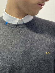 Sun 68 Maglieria 26154 - SanShopLuxury - -50%, 2018, Abbigliamento, Autunno/Inverno, Blu, FW18, Grigio, L, M, Maglieria, Outlet, Rosso, S, Sun 68, Uomo, Verde, Viola, Viola scuro, XXL