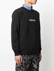 Marcelo Burlon Felpa CMBA076E20FLE001 - SanShopLuxury - -50%, 2020, Abbigliamento, Autunno/Inverno, Felpa, FW20, Girocollo, L, M, Marcelo Burlon, Nero, Outlet, Ultimo, Uomo