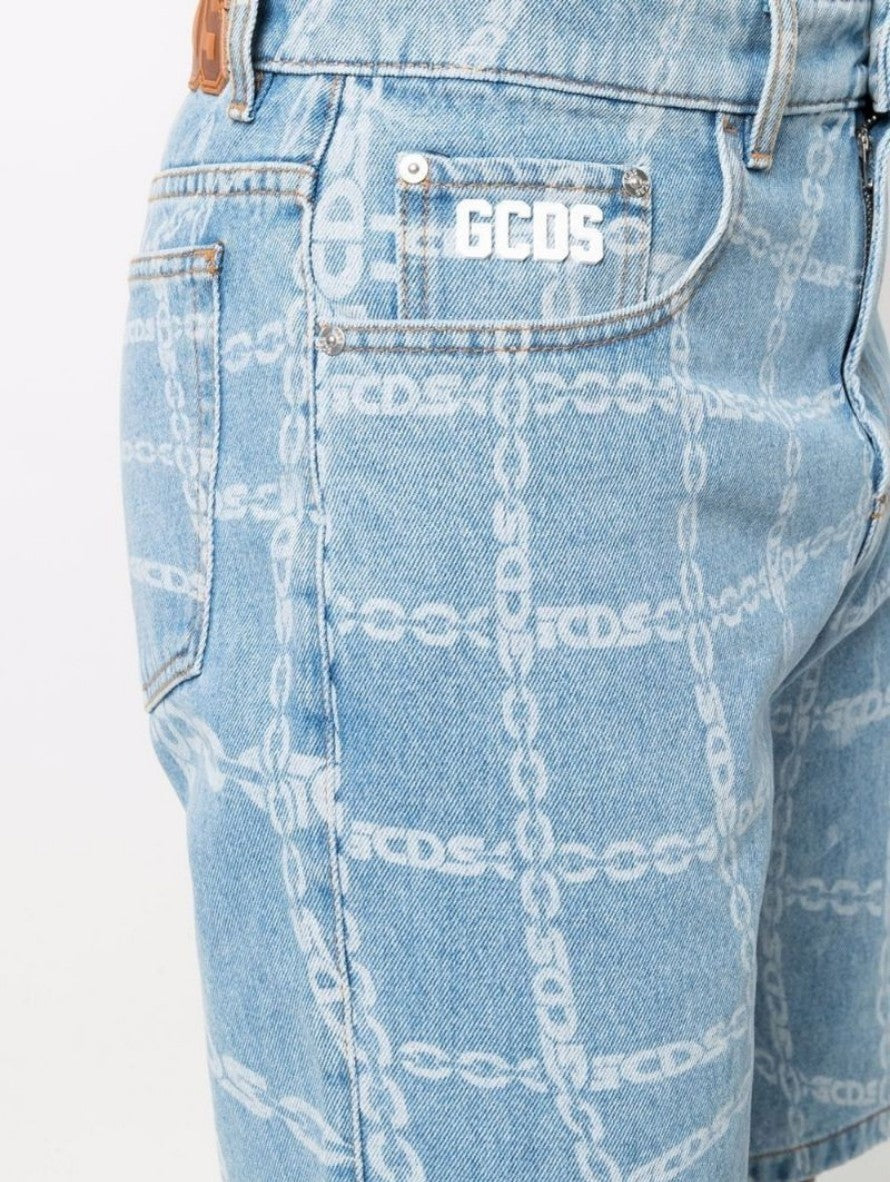 Gcds Short SS22M360203 - SanShopLuxury - 2022, 44, 46, 48, 50, Abbigliamento, Blu, Gcds, Nero, Outlet, Primavera/Estate, Short, SS22, Uomo