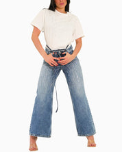 Donotconform T-Shirt W-TEE30-P - SanShopLuxury - 2025, Abbigliamento, Donna, Donotconform, Idoneo, L, M, New, Panna, Primavera/Estate, S, SS25, T-Shirt, XL, XS