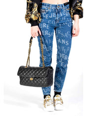 Versace Jeans Couture Borsa Da Spalla 72VA4BQ3 - SanShopLuxury - 2022, Autunno/Inverno, Borsa Da Spalla, Continuativo, Donna, FW22, Idoneo, Nero, Outlet, Primavera/Estate, Trapuntata, Unica, Valigeria, Versace Jeans Couture