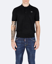 Dsquared2 T-Shirt Polo S74HA1452/D13018900 - SanShopLuxury - 2025, Abbigliamento, Autunno/Inverno, Continuativo, Dsquared2, Idoneo, L, Nero, New, Primavera/Estate, SS25, T-Shirt Polo, Uomo, XL, XXL