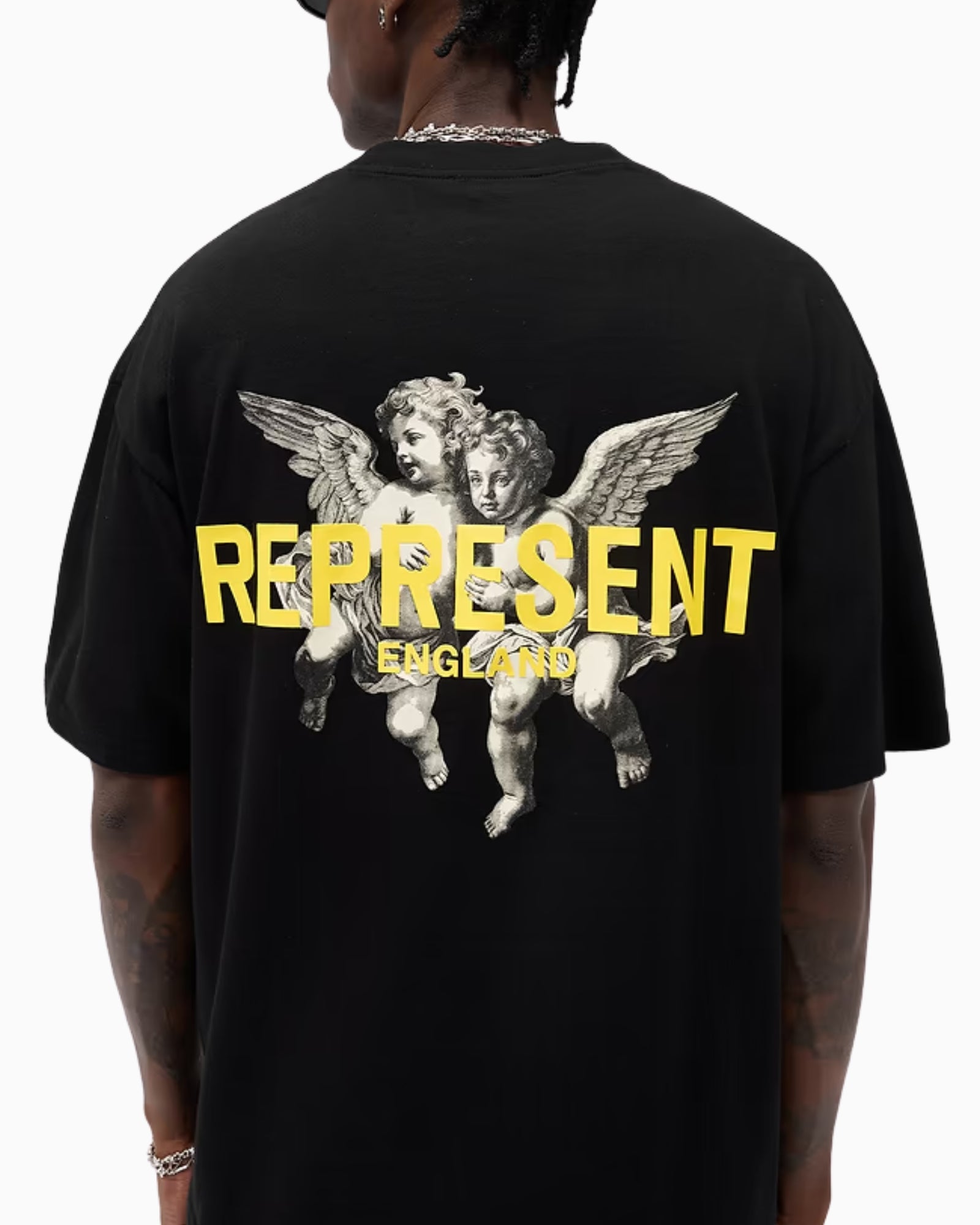 Represent T-Shirt MLM100369/01 - SanShopLuxury - 2025, Abbigliamento, Autunno/Inverno, FW25, Idoneo, L, M, Nero, New, Represent, S, T-Shirt, Uomo, XL, XXL