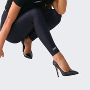 District Margherita Mazzei Leggings LT07 - SanShopLuxury - 2023, Abbigliamento, Activewear, Autunno/Inverno, Blu, District Margherita Mazzei, Donna, FW23, L, Leggings, M, Nero, Outlet, Petrolio, S, XS