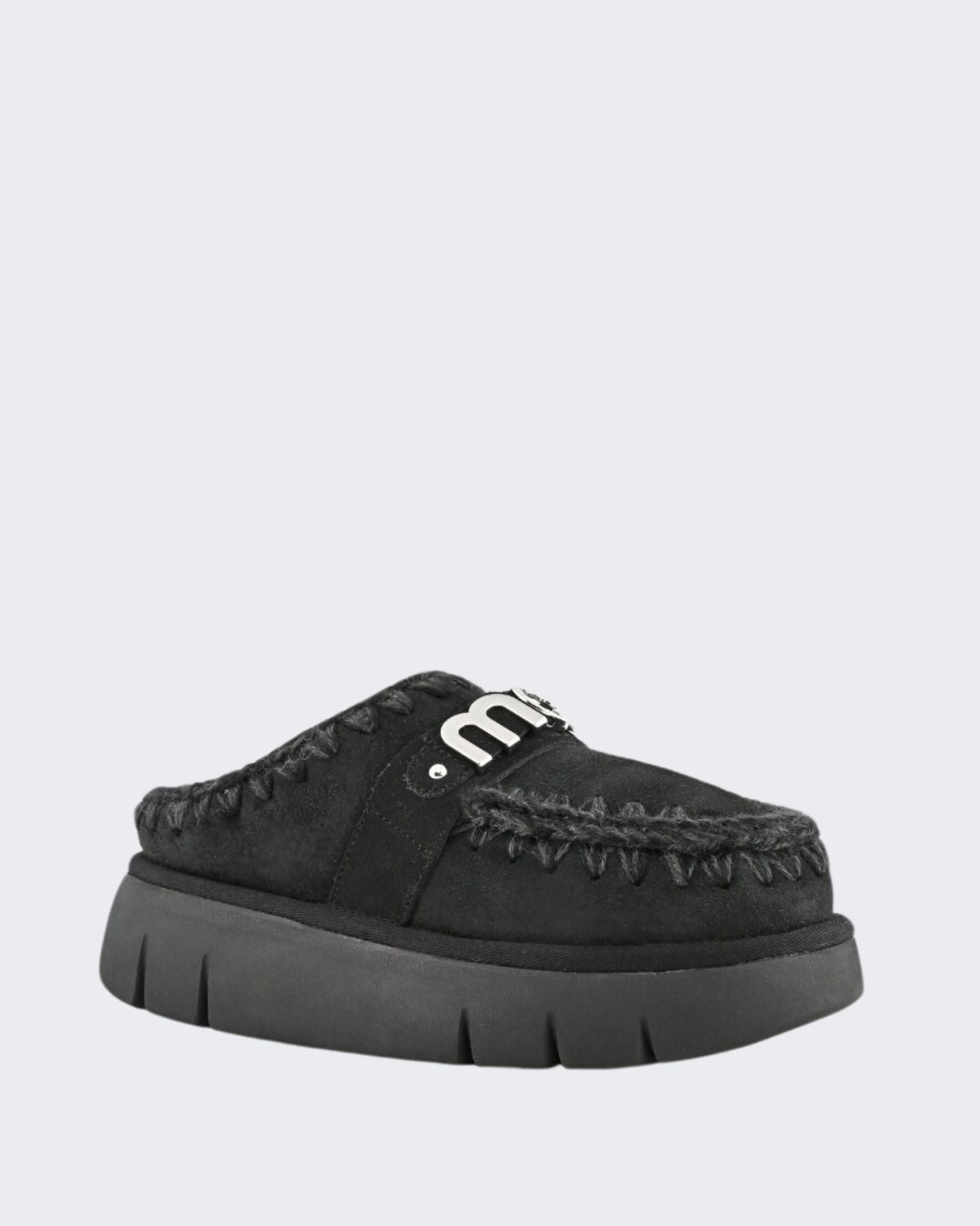 Mou Slipper MU.FW531001A-BKBK - SanShopLuxury - 2025, 36, 37, 38, 39, 40, 41, Autunno/Inverno, Calzature, Donna, FW25, Idoneo, Mou, Nero, New, Slipper