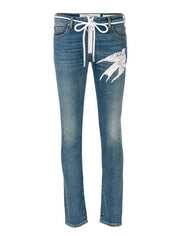 Off-White Jeans OWCE006F17149180/1001 - SanShopLuxury - -70%, 2017, 40, 42, 43, Abbigliamento, Autunno/Inverno, Blu, Donna, FW17, Jeans, Off-White, Outlet