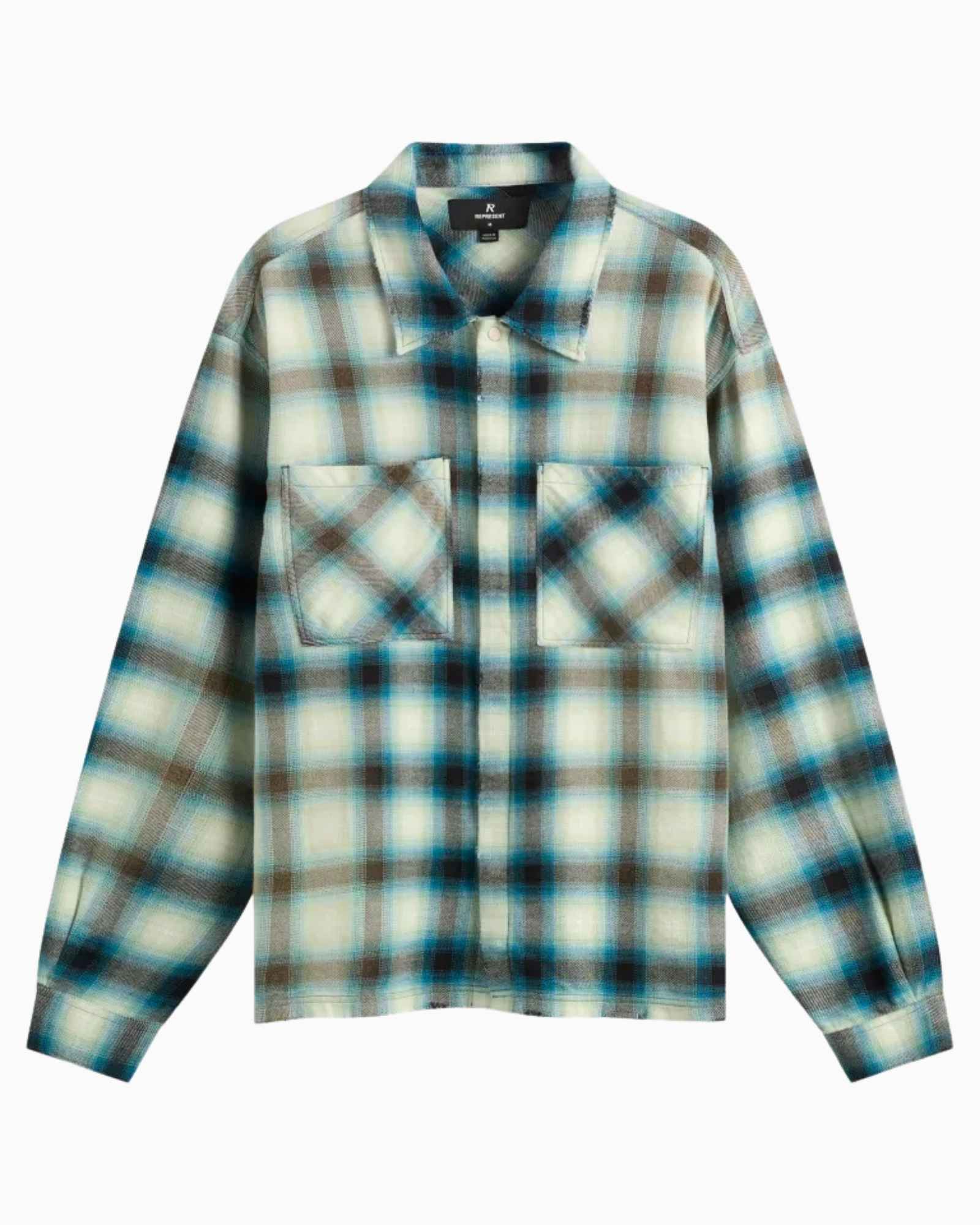 Inverno, Camicia, Celeste, FW25, Idoneo, L, M, New, Represent, S, Uomo, XL, XXL
