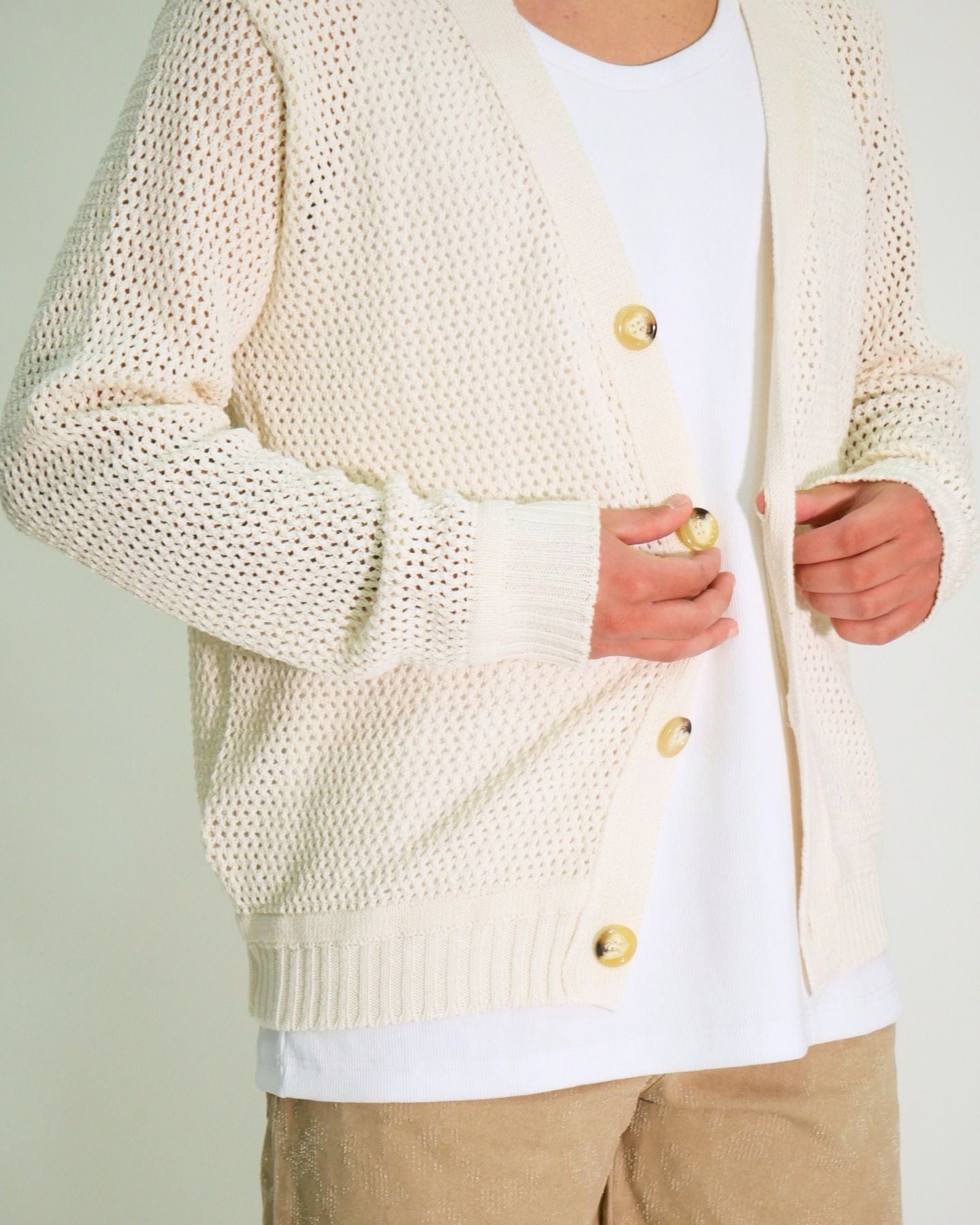 Gavensemble Maglieria JACK1000-B - SanShopLuxury - 2024, Abbigliamento, Beige, Cardigan, Gavensemble, Idoneo, L, M, Maglieria, Outlet, Primavera/Estate, S, SS24, Uomo, XL, XXL