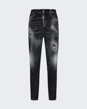 Dsquared2 Jeans S72LB0738 900 - SanShopLuxury - 2024, 36, 38, 40, 42, Abbigliamento, Autunno/Inverno, Continuativo, Donna, Dsquared2, Idoneo, Jeans, Nero, Outlet, Primavera/Estate, SS24, Ultimo