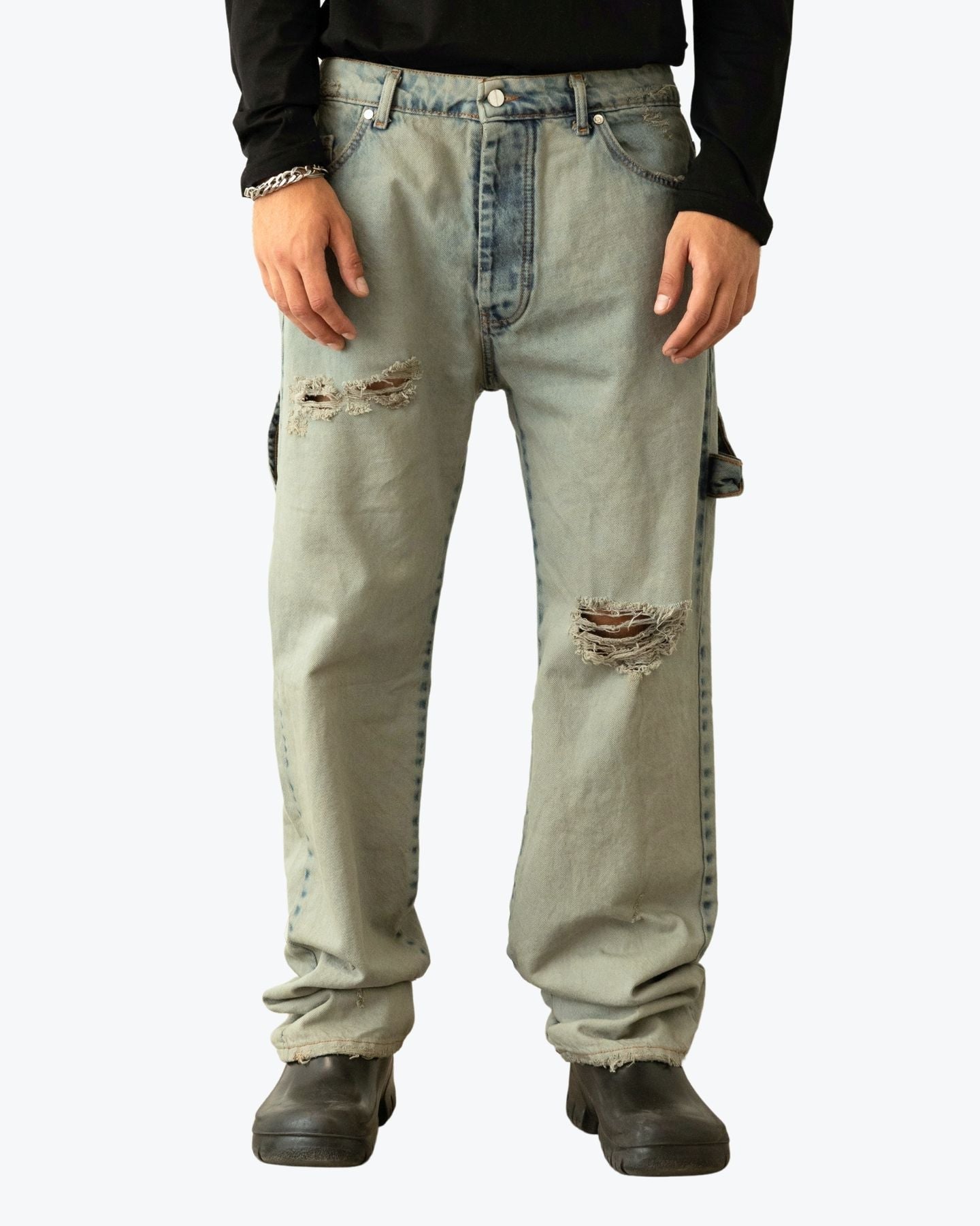 Gavensemble Jeans BAGGY70 - SanShopLuxury - 2024, 44, 46, 48, 50, 52, 54, Abbigliamento, Autunno/Inverno, Baggy, Blu, Blu Sabbiato, Continuativo, FW24, Gavensemble, Idoneo, Jeans, Outlet, Primavera/Estate, Uomo