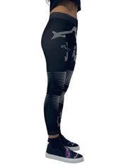 Marcelo Burlon Leggings CWCD002F15150671441001 - SanShopLuxury - -70%, 2015, Abbigliamento, Autunno/Inverno, Donna, FW15, Leggings, M, Marcelo Burlon, Nero, Outlet, Ultimo