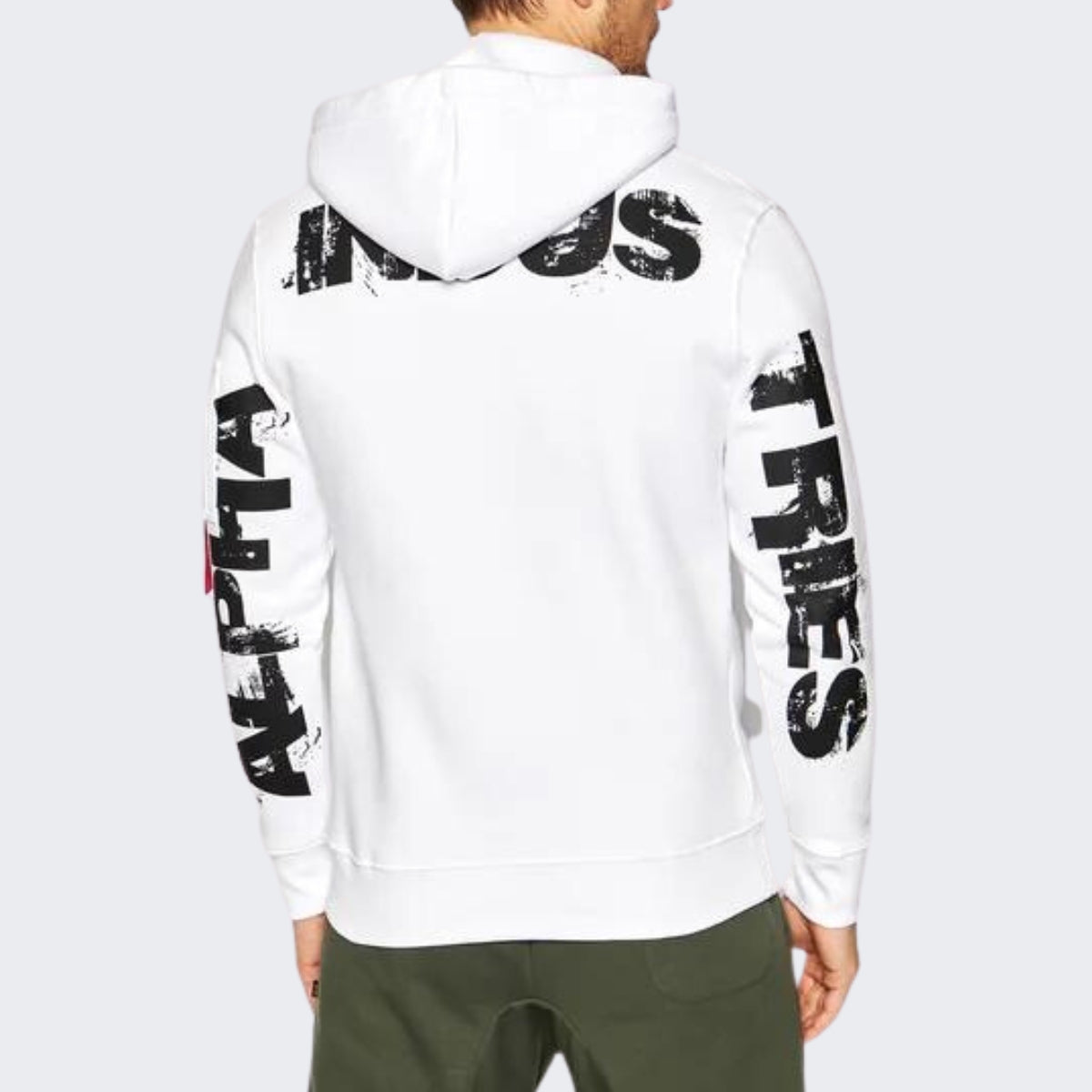 Alpha Industries Felpa 118336 - SanShopLuxury - 2021, Abbigliamento, Alpha Industries, Autunno/Inverno, Bianco, Carry Over, Con Cappuccio, Felpa, Idoneo, Ultimo, Uomo, XXL