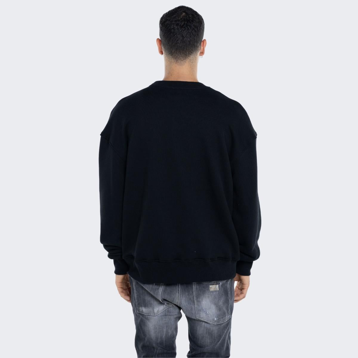 Gavensemble Felpa SWEAT08 - SanShopLuxury - 2023, Abbigliamento, Autunno/Inverno, Felpa, FW23, Gavensemble, Girocollo, L, M, Nero, Outlet, S, Uomo, XL, XXL