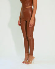 District Margherita Mazzei Leggings ED42 2311 - SanShopLuxury - 2024, 40, 42, 44, 46, 48, Abbigliamento, Autunno/Inverno, Beige, Cuoio, District Margherita Mazzei, Donna, FW24, Idoneo, Leggings, Outlet