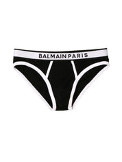 Balmain Slip BRL615200 - SanShopLuxury - Autunno/Inverno, Balmain, Bianco, Bianco-Nero, Blu, Blu-Bianco, Carry Over, Continuativo, Idoneo, Intimo, L, M, Nero, Nero-Bianco, New, Primavera/Estate, S, Slip, Uomo, XL, XXL