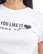 So Lavish T-Shirt M4058-B - SanShopLuxury - 2024, Abbigliamento, Autunno/Inverno, Bianco, Continuativo, Donna, FW24, Idoneo, L, M, Outlet, Primavera/Estate, S, So Lavish, T-Shirt, XL