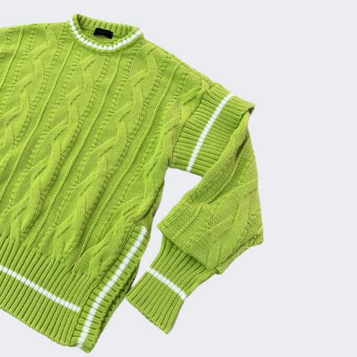Donotconform Maglieria DN10-LIME - SanShopLuxury - 2023, Abbigliamento, Autunno/Inverno, Donotconform, FW23, Idoneo, L, M, Maglieria, Outlet, S, Uomo, Verde, Verde Lime, XL, XXL