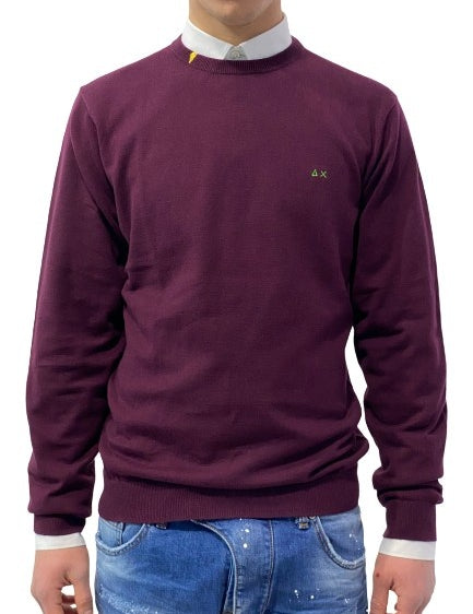 Inverno, Blu, FW18, Grigio, L, M, Maglieria, Outlet, Rosso, S, Sun 68, Uomo, Verde, Viola, Viola scuro, XXL