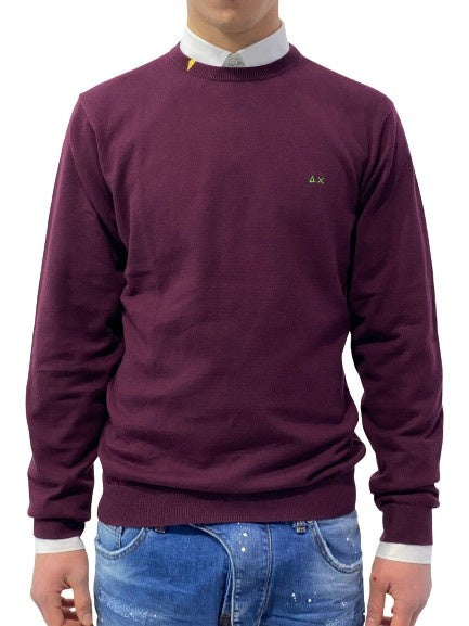 Sun 68 Maglieria 26154 - SanShopLuxury - -50%, 2018, Abbigliamento, Autunno/Inverno, Blu, FW18, Grigio, L, M, Maglieria, Outlet, Rosso, S, Sun 68, Uomo, Verde, Viola, Viola scuro, XXL