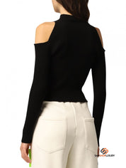 Barrow Maglieria 030058 - SanShopLuxury - -50%, 2021, Abbigliamento, Autunno/Inverno, Barrow, Donna, FW21, Giallo, L, M, Maglieria, Nero, Outlet, S