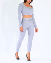 District Margherita Mazzei Leggings SH46 0023 - SanShopLuxury - 2024, Abbigliamento, Autunno/Inverno, District Margherita Mazzei, Donna, FW24, Grigio, Idoneo, L, Leggings, M, Outlet, S, XL, XS