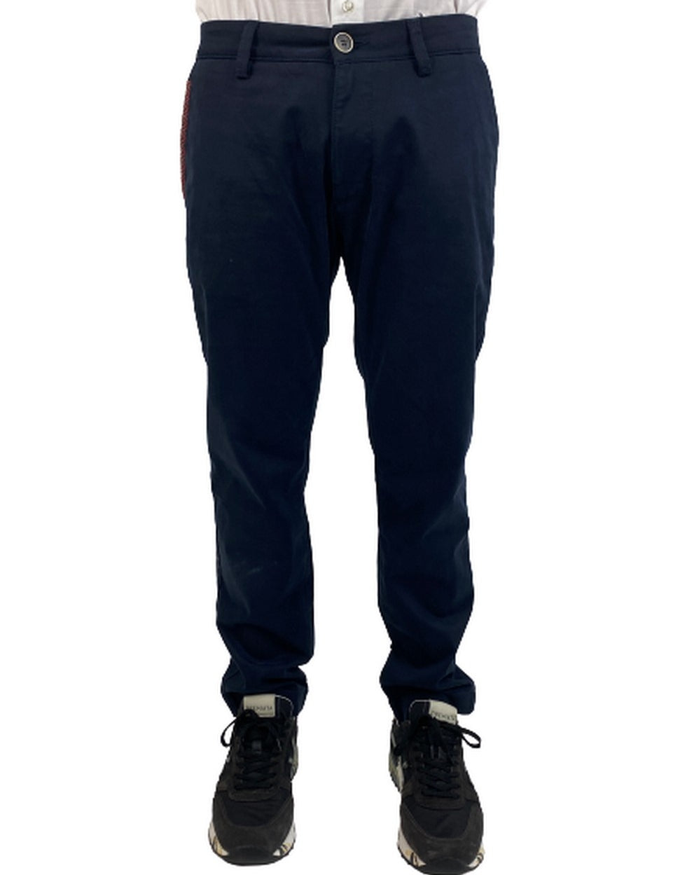 Inverno, Blu, FW18, Outlet, Pantalone, Takutea, Uomo