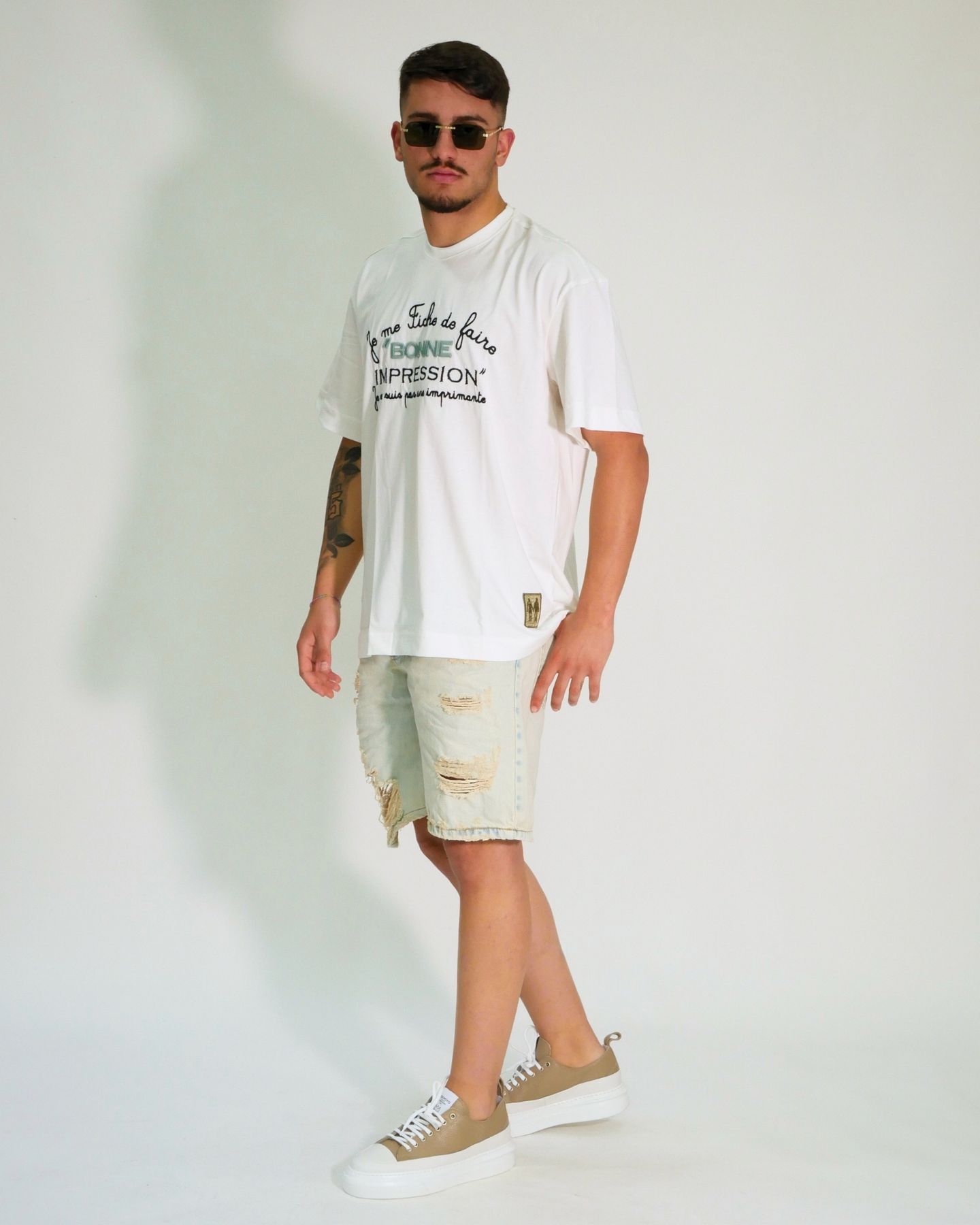 Gavensemble T-Shirt TEE700-B - SanShopLuxury - 2024, Abbigliamento, Bianco, Gavensemble, Idoneo, Outlet, Primavera/Estate, SS24, T-Shirt, Uomo, XXL