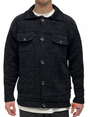 Donotconform Maglieria DN511C-N - SanShopLuxury - -50%, 2021, Abbigliamento, Autunno/Inverno, Donotconform, FW21, Maglieria, Nero, Outlet, S, Uomo, XXL