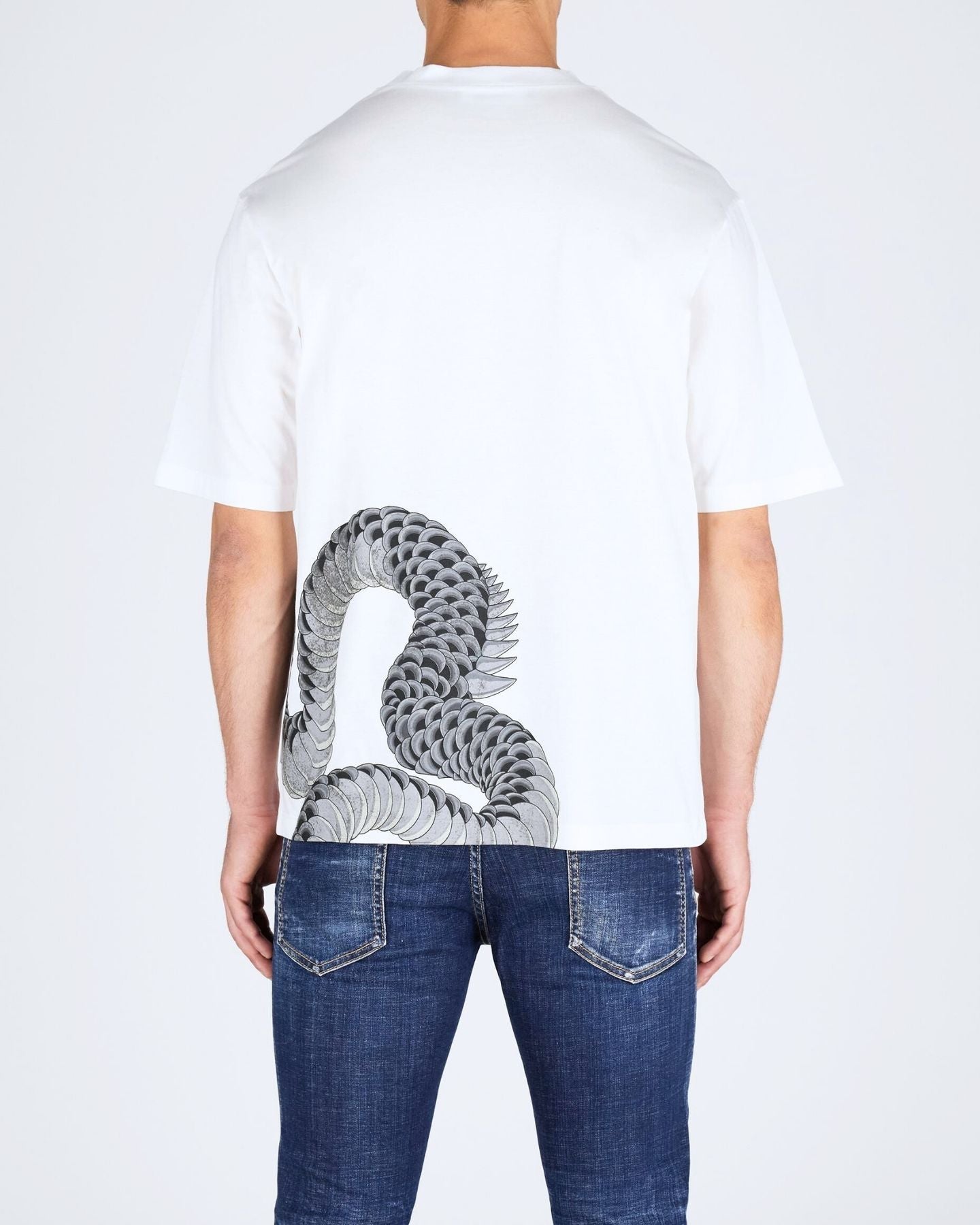 Dsquared2 T-Shirt S74GD1214/S23009100 - SanShopLuxury - 2024, Abbigliamento, Bianco, Dsquared2, Idoneo, L, M, Outlet, Primavera/Estate, S, SS24, T-Shirt, Uomo, XL, XXL