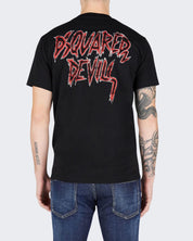 Dsquared2 T-Shirt S74GD1311D20014900 - SanShopLuxury - 2024, Abbigliamento, Autunno/Inverno, Dsquared2, FW24, Idoneo, L, M, Nero, Outlet, S, T-Shirt, Uomo, XL, XXL, XXXL