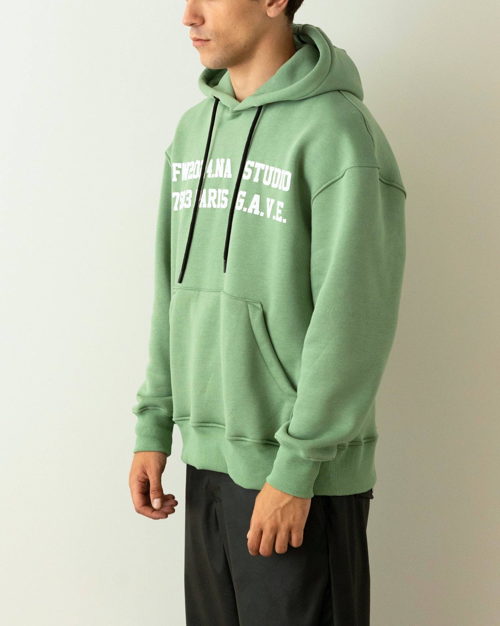 Gavensemble Felpa SWEAT70-S - SanShopLuxury - 2024, Abbigliamento, Autunno/Inverno, Felpa, FW24, Gavensemble, Idoneo, L, M, Outlet, S, Salvia, Uomo, Verde, XL, XXL