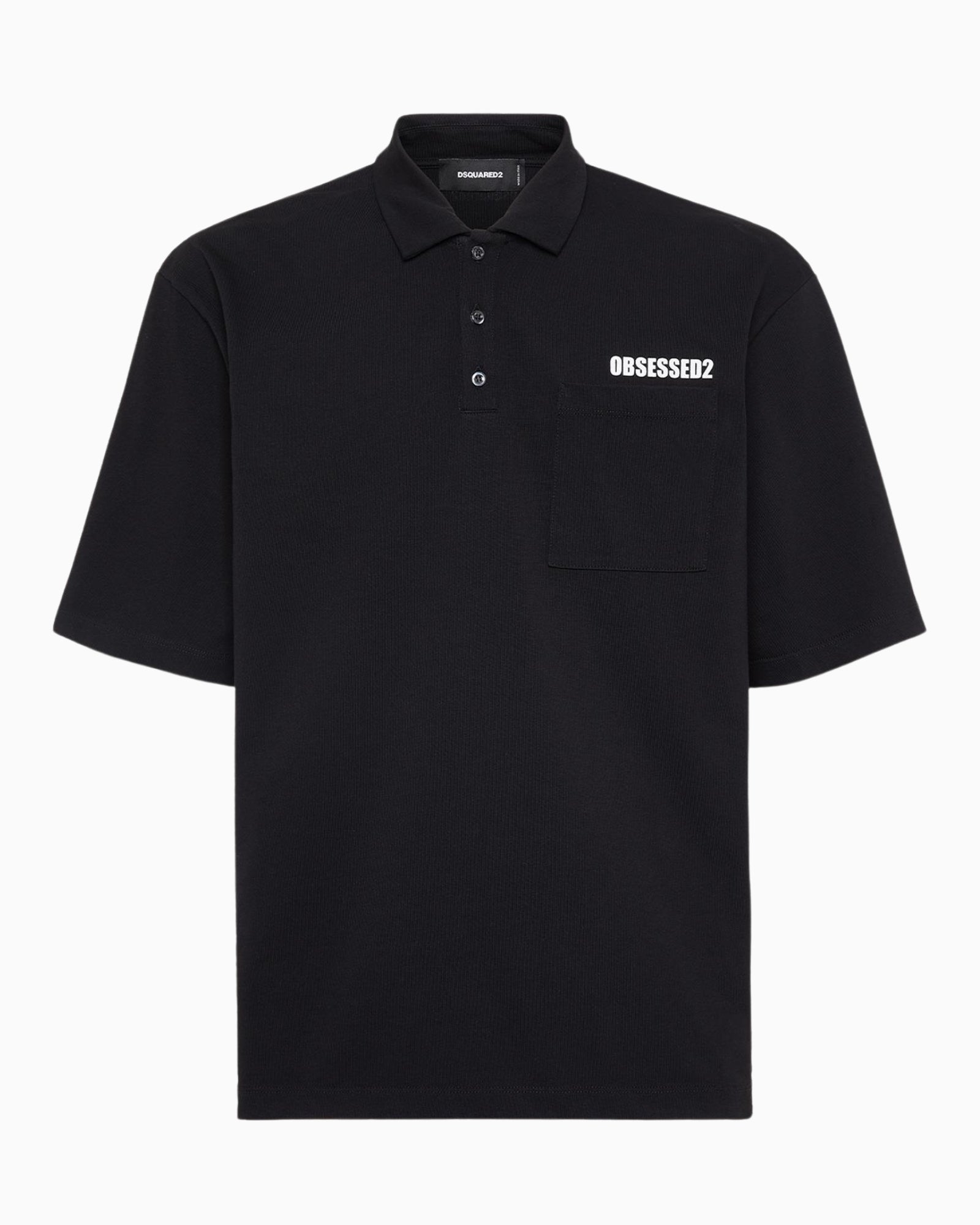 Inverno, Dsquared2, FW25, Idoneo, L, M, Nero, New, T-Shirt Polo, Uomo, XL, XXL, XXXL