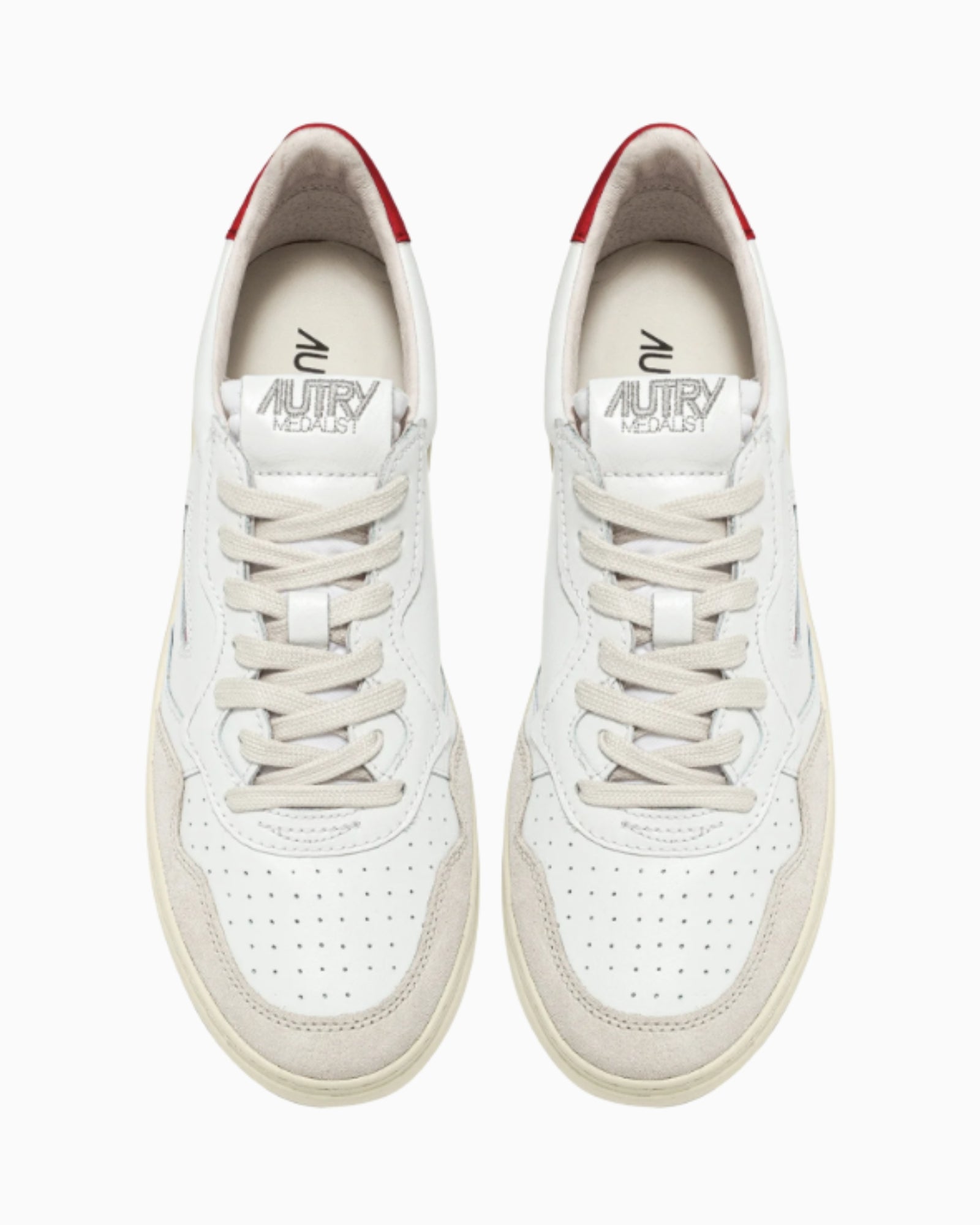 Autry Sneakers AULM-LS43 - SanShopLuxury - 2025, 40, 41, 42, 43, 44, 45, Autry, Autunno/Inverno, Bianco-Beige, Calzature, FW25, New, Sneakers, Stellato, Uomo