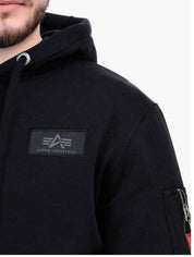 Alpha Industries Felpa 178318 - SanShopLuxury - 2021, Abbigliamento, Alpha Industries, Autunno/Inverno, Carry Over, Con Cappuccio, Felpa, Idoneo, L, Nero, New, S, Uomo, XXL