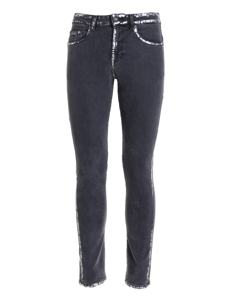 Inverno, FW21, Jeans, Nero, Outlet, Uomo, Versace Jeans Couture