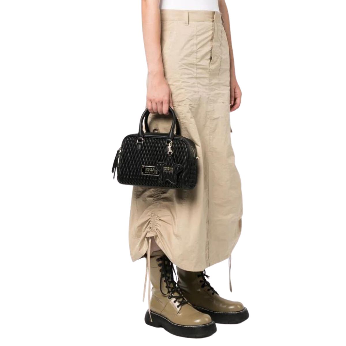 Versace Jeans Couture Borsa a Tracolla 75VA4BO6 ZS818 - SanShopLuxury - 2023, Autunno/Inverno, Bauletto, Borsa a Tracolla, Donna, FW23, Idoneo, Nero-Oro, Outlet, Rosa, Unica, Valigeria, Versace Jeans Couture