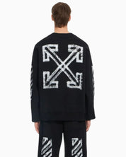 Off-White Felpa OMBA054F26FLE007001