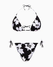 Dsquared2 Costume D6BX63120-D6B083120 - SanShopLuxury - 2022, 38, 40, 42, 44, 46, Abbigliamento, Beachwear, Costume, Donna, Dsquared2, Idoneo, Nero, Outlet, Primavera/Estate, Rosso, SS22, Triangolo