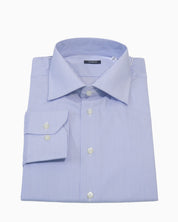 Sartoria Italiana Camicia 002-ROMA-2 - SanShopLuxury - 2019, 40, 41, 43, Abbigliamento, Autunno/Inverno, Azzurro, Camicia, Carry Over, Continuativo, Idoneo, New, Primavera/Estate, Sartoria Italiana, Uomo