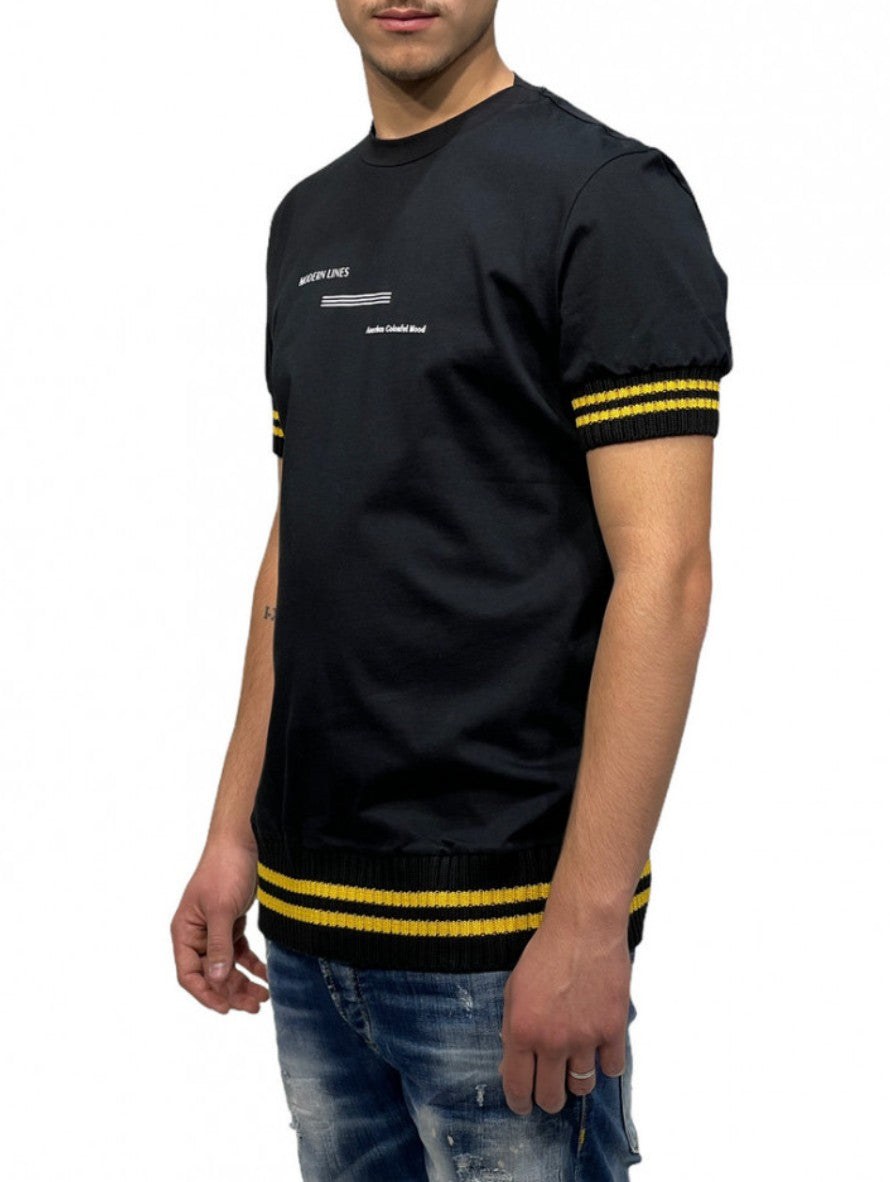 Chiodi Milano T-Shirt 0068 - SanShopLuxury - -50%, 2021, Abbigliamento, Autunno/Inverno, Chiodi Milano, FW21, L, M, Nero, Outlet, S, T-Shirt, Uomo