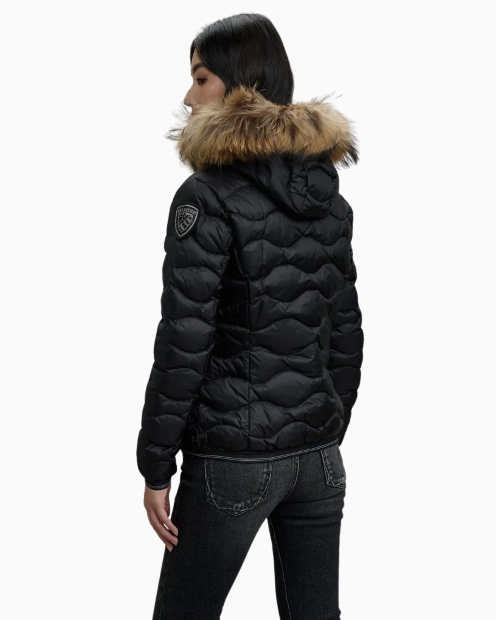 Blauer Giubbino 25WBLDC03096-999EI - SanShopLuxury - 2025, Abbigliamento, Autunno/Inverno, Blauer, Donna, FW25, Giubbino, Idoneo, L, M, Nero, New, S, XL, XXL