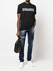 Dsquared2 T-Shirt S74GD1126 - SanShopLuxury - Abbigliamento, Autunno/Inverno, Carry Over, Continuativo, Dsquared2, Idoneo, L, M, Nero, New, Primavera/Estate, T-Shirt, Ultimo, Uomo, XL, XXL