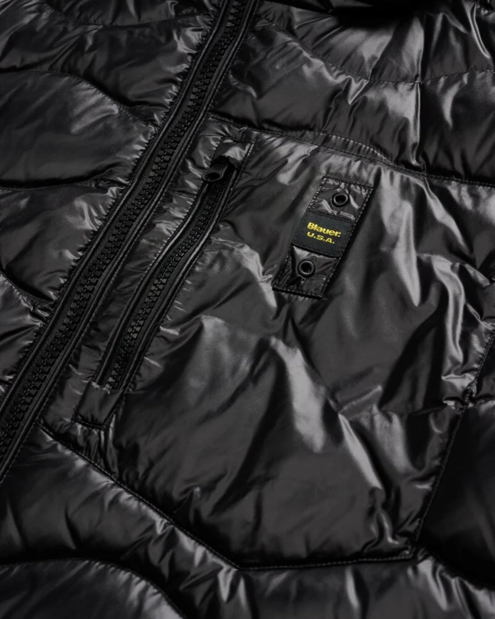 Blauer Giubbino 25WBLUC03074-999 - SanShopLuxury - 2025, Abbigliamento, Autunno/Inverno, Blauer, FW25, Giubbino, Idoneo, L, M, Nero, New, S, Uomo, XL, XXL, XXXL