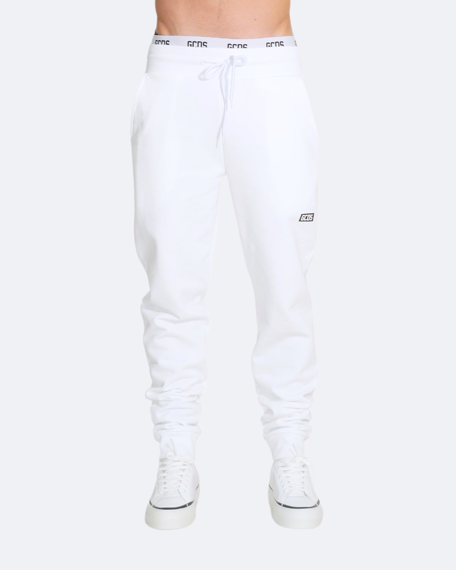 Gcds Pantatuta A2EU3001UW010 - SanShopLuxury - Abbigliamento, Autunno/Inverno, Bianco, Carry Over, Continuativo, Gcds, Idoneo, L, M, New, Pantatuta, Primavera/Estate, S, Uomo, XL, XXL