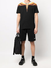 Marcelo Burlon Short CMCI010C99FLE001 - SanShopLuxury - Abbigliamento, Autunno/Inverno, Carry Over, Continuativo, Idoneo, L, M, Marcelo Burlon, Nero, New, Primavera/Estate, S, Short, Uomo