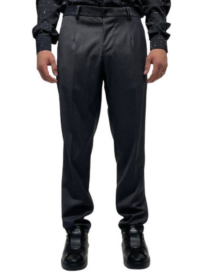 Gavensemble Pantalone PANT-100 - SanShopLuxury - -50%, 2021, 46, 48, 52, Abbigliamento, Autunno/Inverno, FW21, Gavensemble, Grigio, Nero, Outlet, Pantalone, Uomo