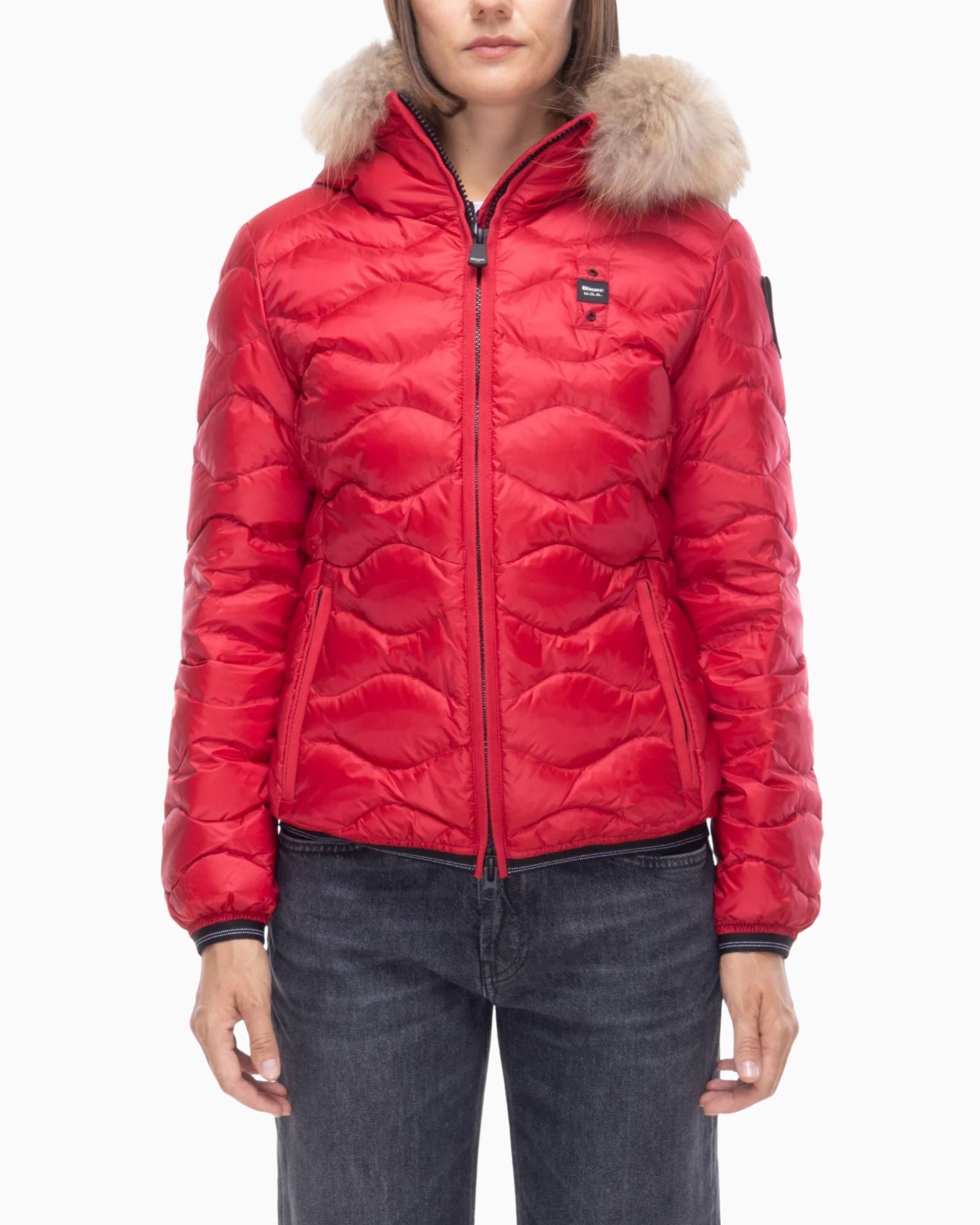 Blauer Giubbino 25WBLDC03096-552GG