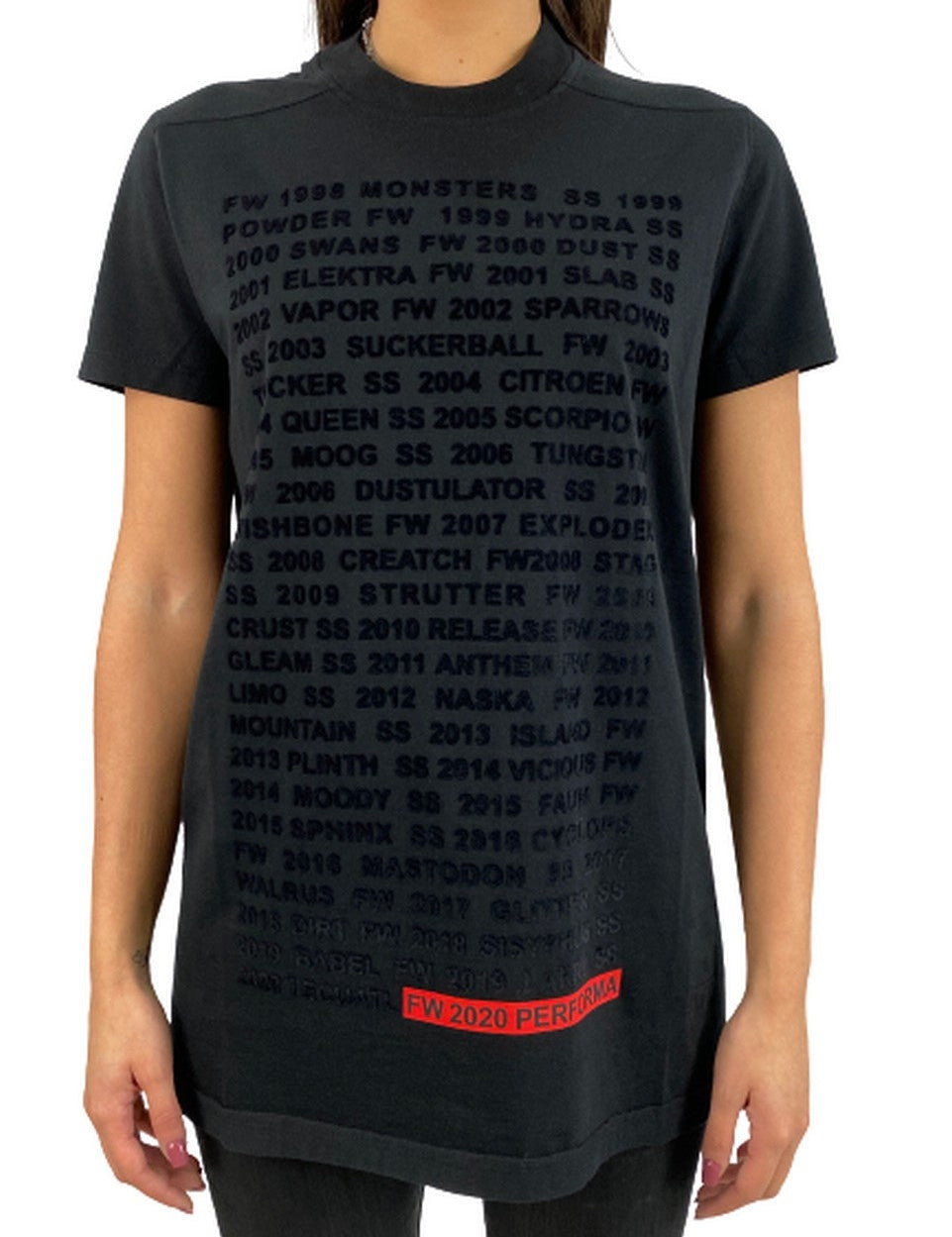 Inverno, Donna, FW20, L, M, Nero, Outlet, Rick Owens Drkshdw, T-Shirt, XL